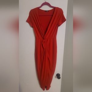 FashionNova Long Red dress